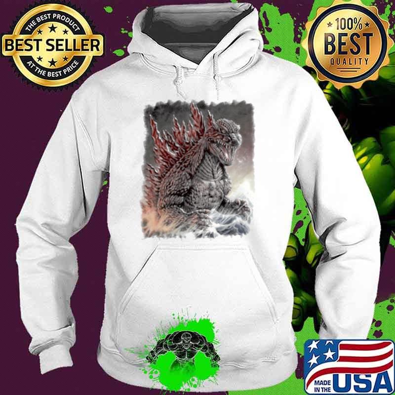 The Monster Team Big Fan Godzilla Shirt Hoodie The Monster Team Big Fan Godzilla Shirt Hoodie