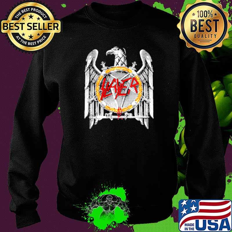 Slayer Silver Eagle Shirt Sweater Slayer Silver Eagle Shirt Sweater