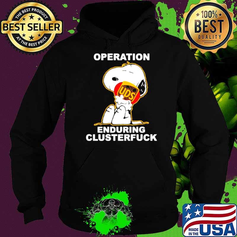 Operation Enduring Clusterfuck Snoopy Hug Logo Shirt Hoodie Operation Enduring Clusterfuck Snoopy Hug Logo Shirt Hoodie