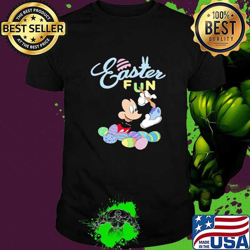 Easter Fun Mickey Paint Egg Shirt
