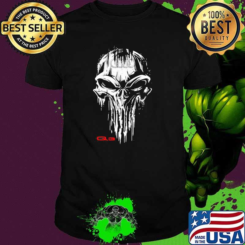 Punisher With Audi Q3 Logo Shirt