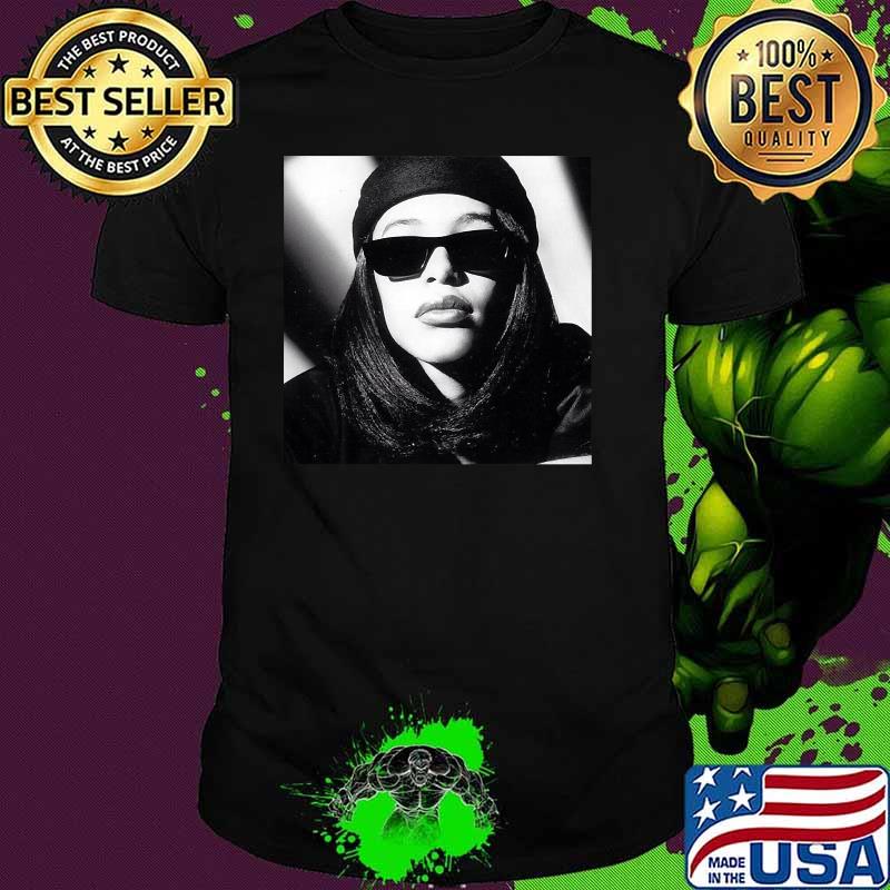 Aaliyah Black and White DMX Shirt