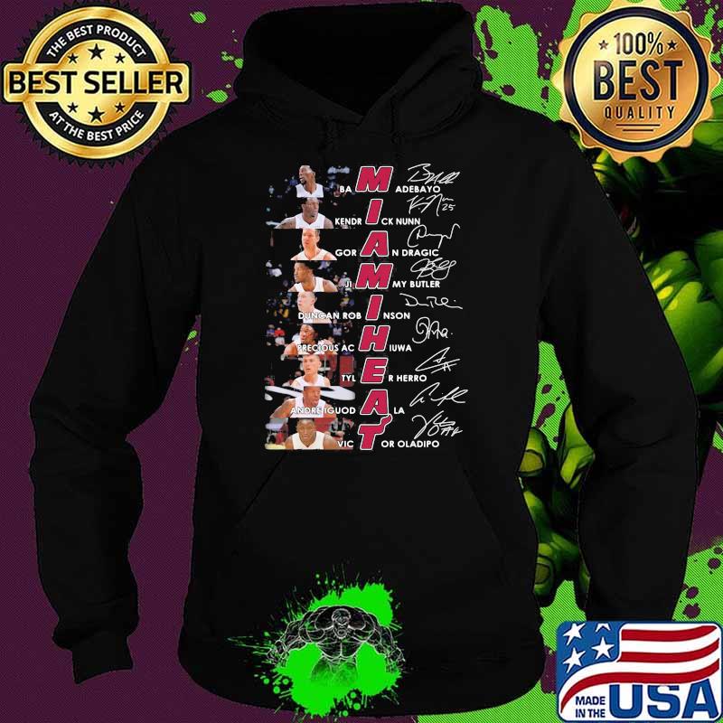 All Present Miami Heat Signature Shirt Hoodie All Present Miami Heat Signature Shirt Hoodie