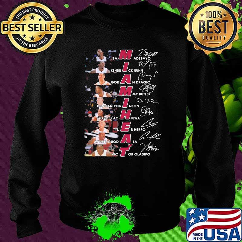 All Present Miami Heat Signature Shirt Sweater All Present Miami Heat Signature Shirt Sweater