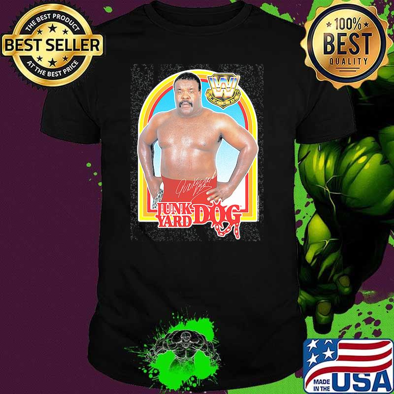 Autographed Junk Yard Dog Signature Shirt