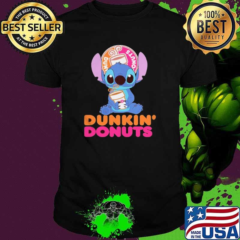 Baby Stitch hug Dunkin Donuts 2021 shirt