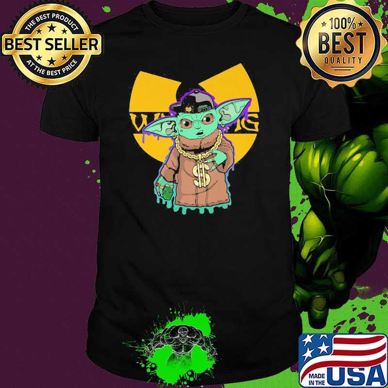 Baby Yoda Wu Tang Clan Logo Shirt
