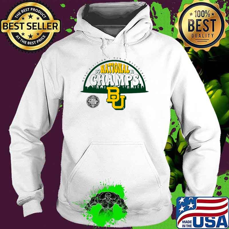 Baylor Bears Fanatics Branded 2021 NCAA Men’s Basketball National Champions Screen Space Dye Hoodie Baylor Bears Fanatics Branded 2021 NCAA Men’s Basketball National Champions Screen Space Dye Hoodie
