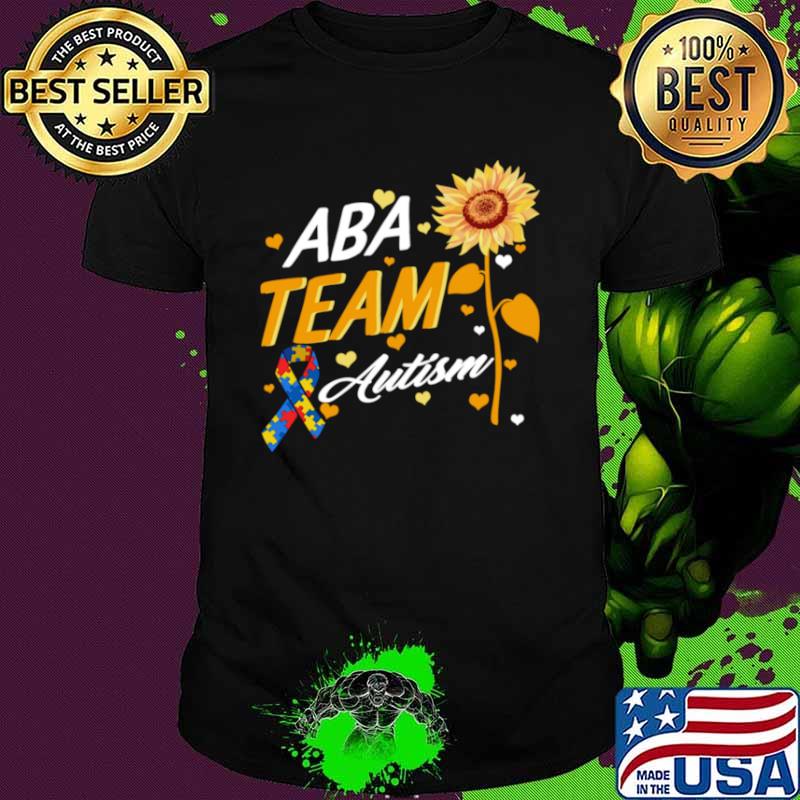 Behavior Analyst ABA Team Autism RBT Therapist Technician Shirt