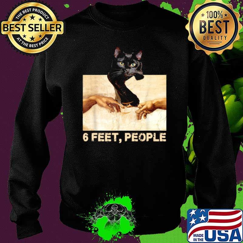 Black Cat 6 Feet People Sweater Black Cat 6 Feet People Sweater