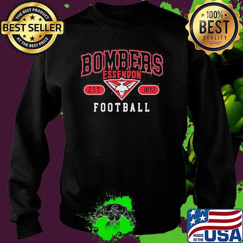 Bombers Essendon Football 1872 Shirt Sweater Bombers Essendon Football 1872 Shirt Sweater