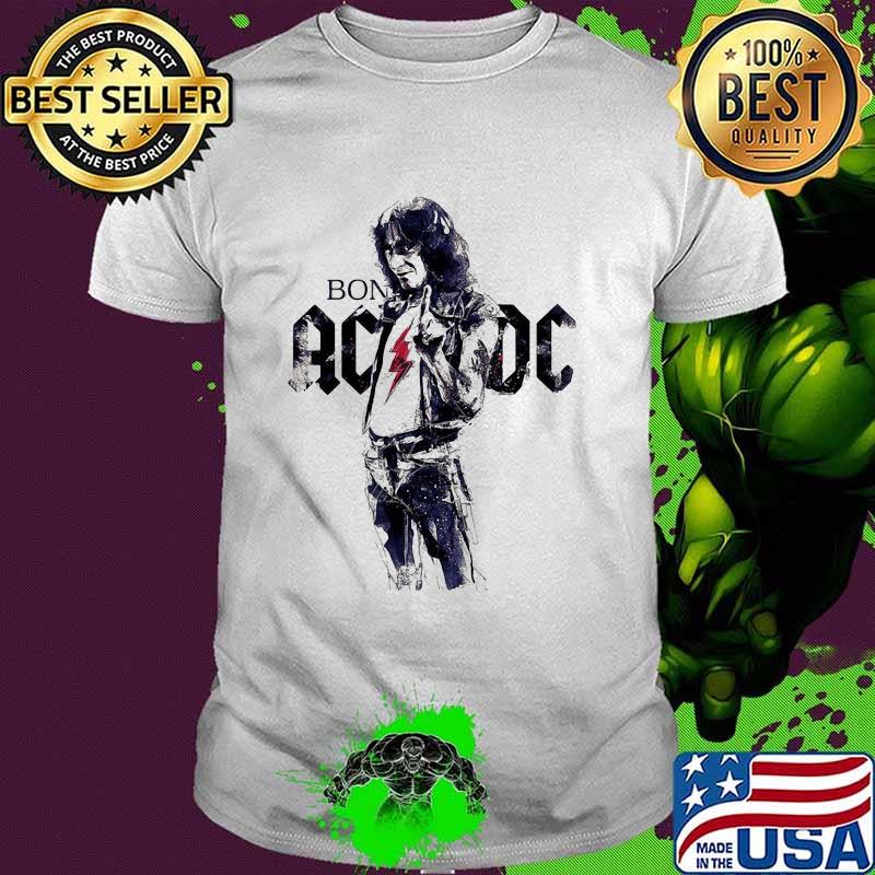 Bon Scott Legend Music AC DC Shirt