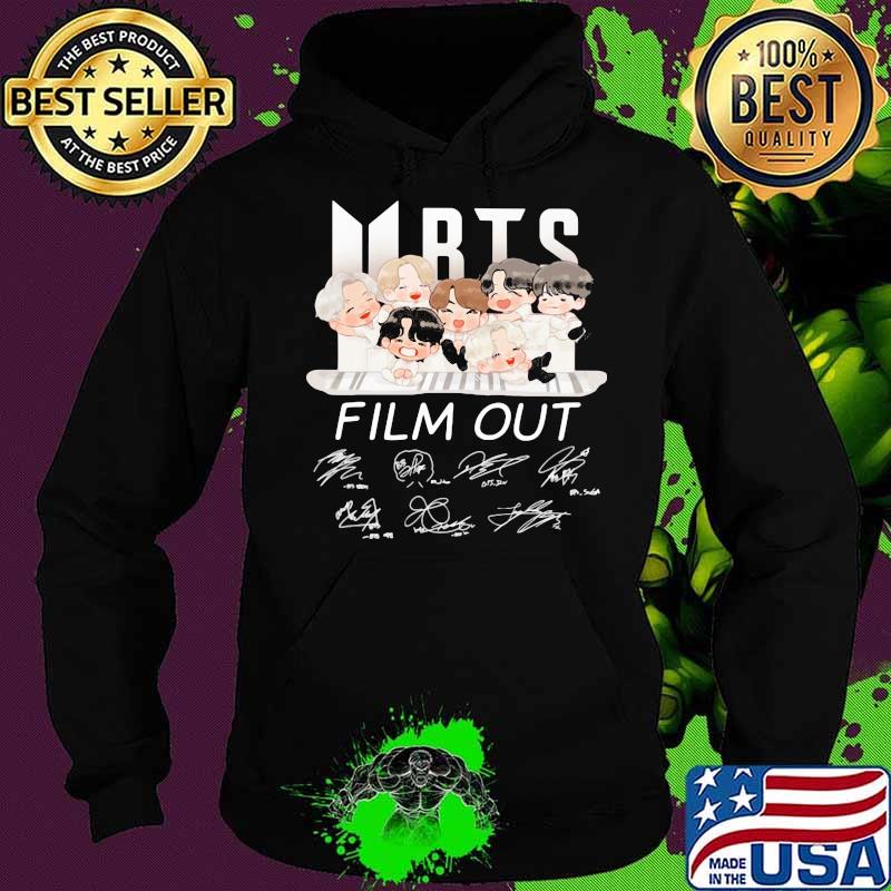 BTS Film Out Signature Shirt Hoodie BTS Film Out Signature Shirt Hoodie