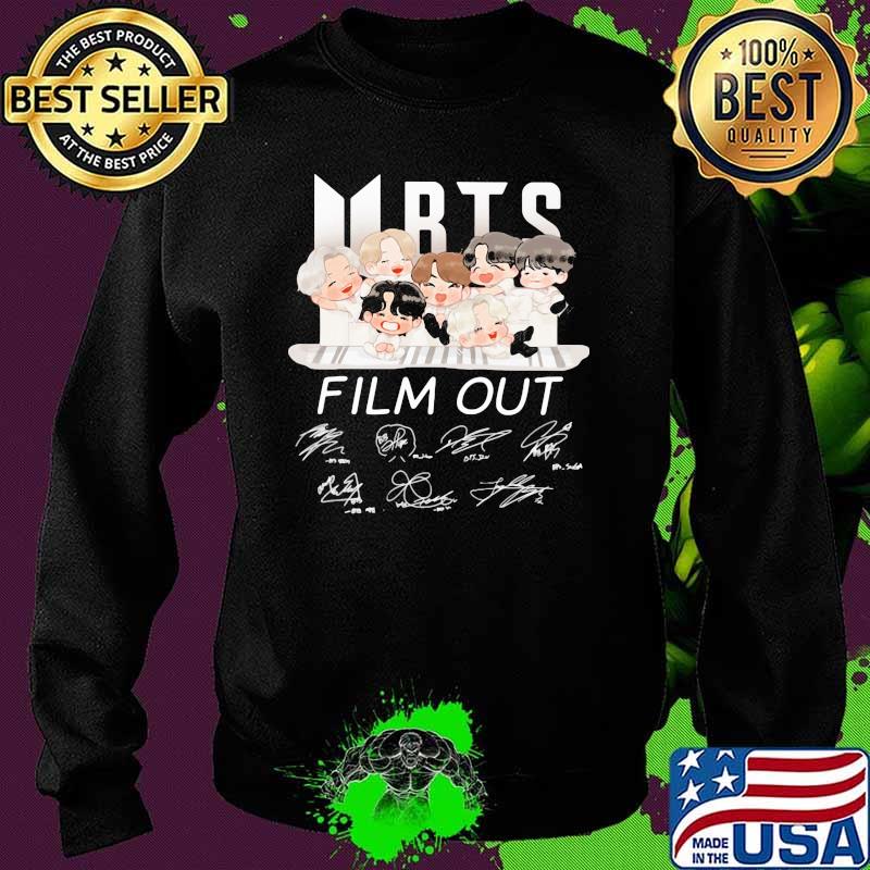 BTS Film Out Signature Shirt Sweater BTS Film Out Signature Shirt Sweater