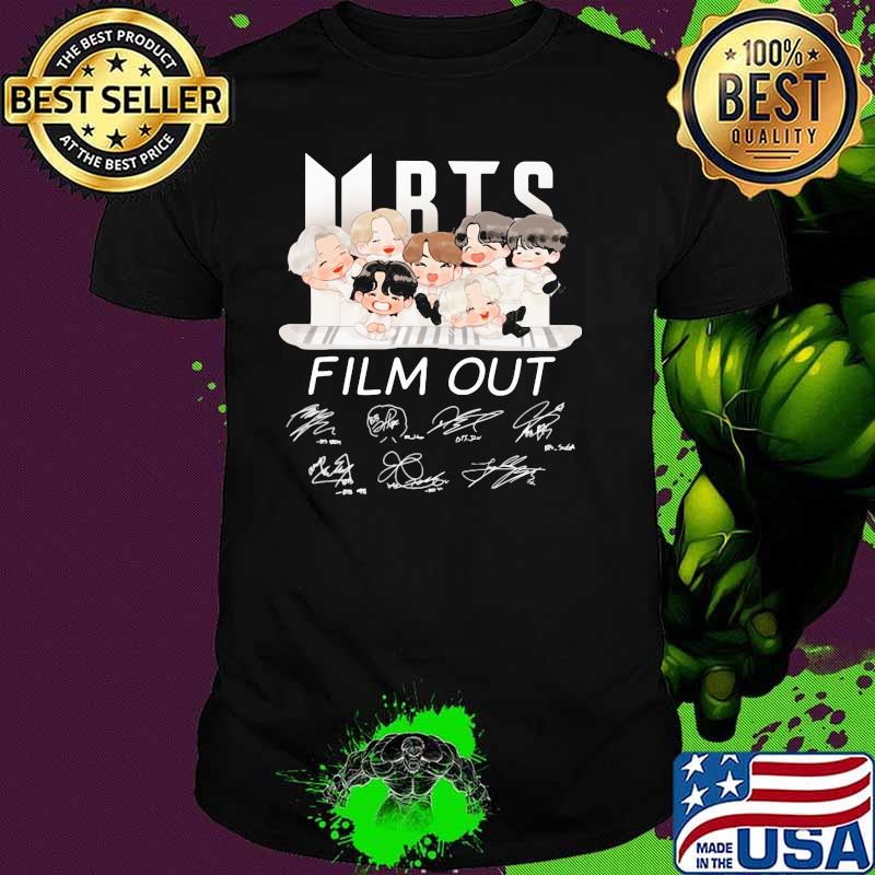 BTS Film Out Signature Shirt BTS Film Out Signature Shirt