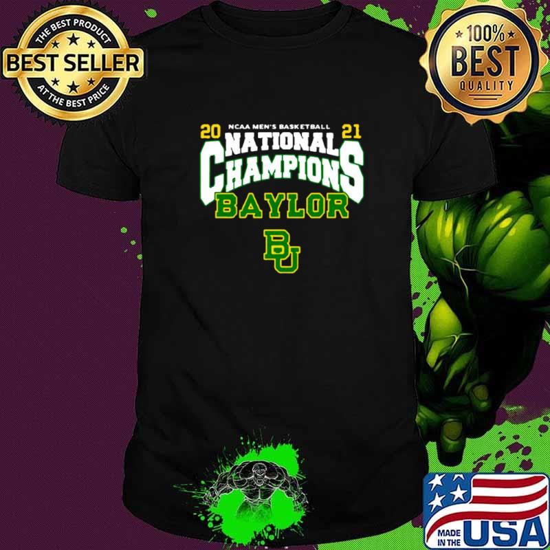 BU Baylor Bears 2021 NCAA Men’s Basketball National Champions Posterize Bracket shirt