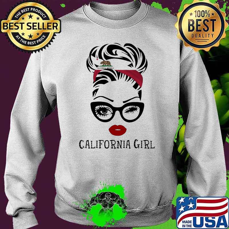 California Girl Wink Eye Shirt Sweater California Girl Wink Eye Shirt Sweater