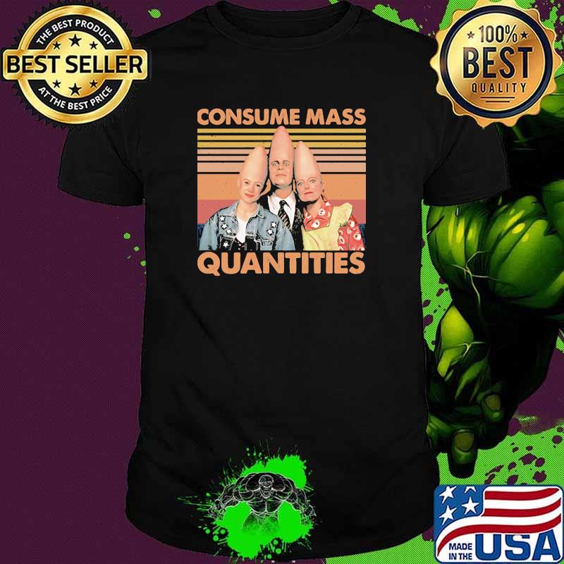Consume Mass Quantities Vintage Disney Shirt
