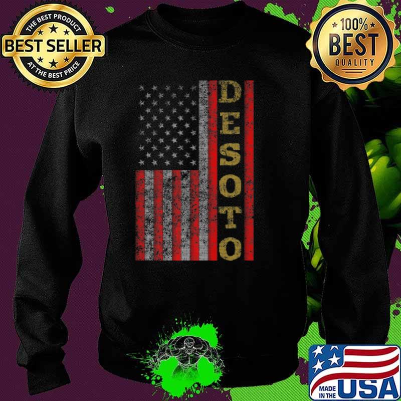 Cool Patriotic Desoto USA US Flag Shirt Sweater Cool Patriotic Desoto USA US Flag Shirt Sweater