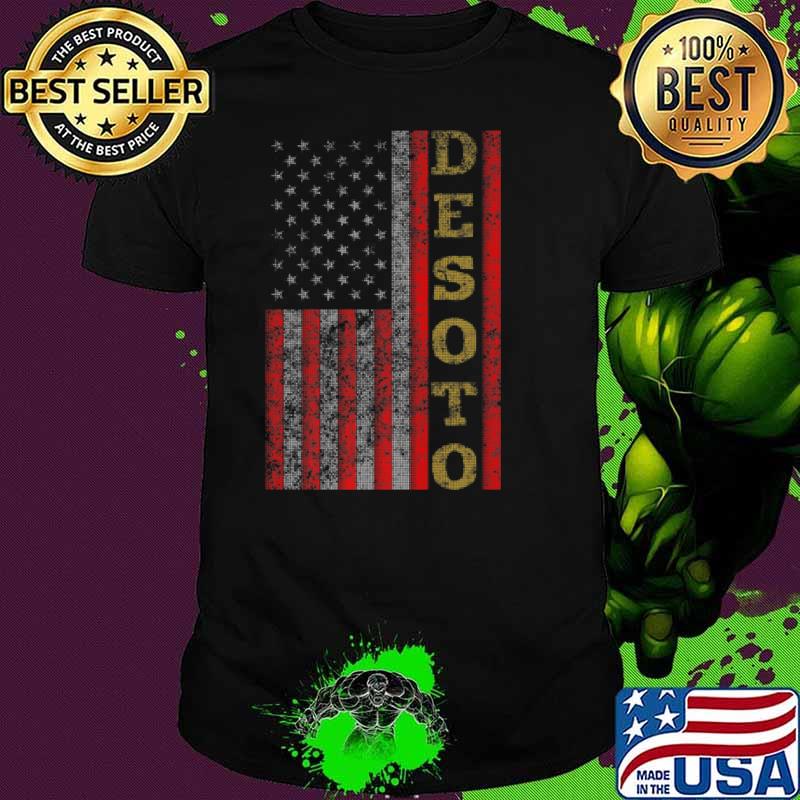 Cool Patriotic Desoto USA US Flag Shirt Cool Patriotic Desoto USA US Flag Shirt