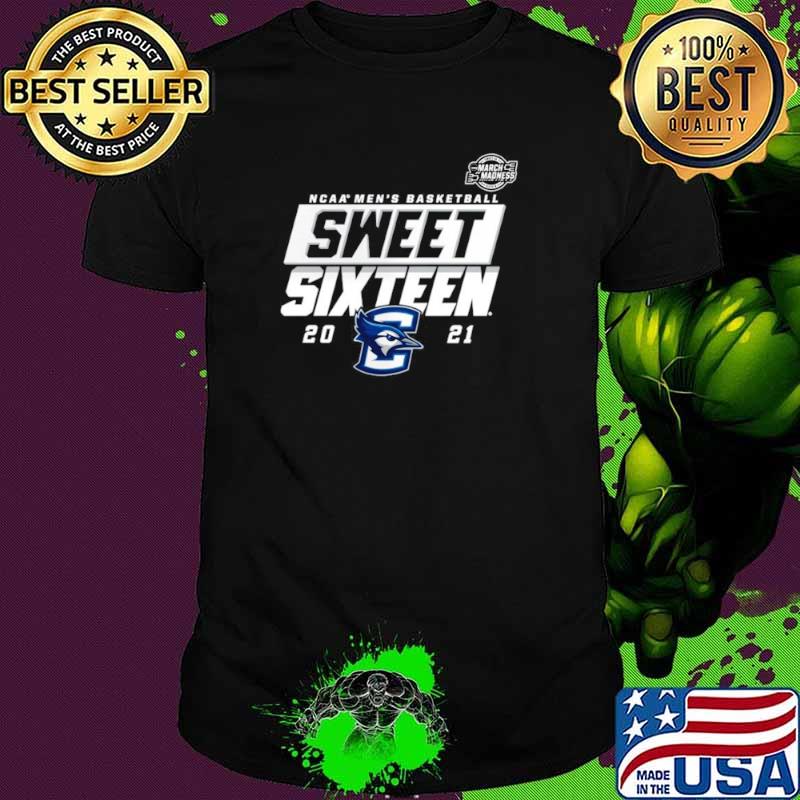 Creighton Bluejays 2021 NCAA Men’s Basketball Tournament March Madness Sweet 16 Bound High Post shirt