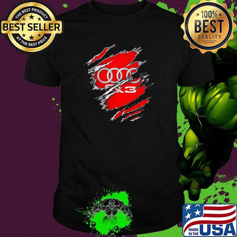Superhero With Audi Q13 Logo Shirt