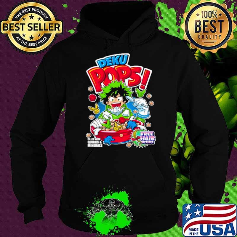 Deku pops cereal my hero academia Hoodie Deku pops cereal my hero academia Hoodie