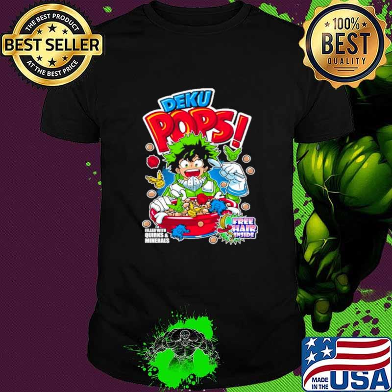 Deku pops cereal my hero academia shirt Deku pops cereal my hero academia shirt