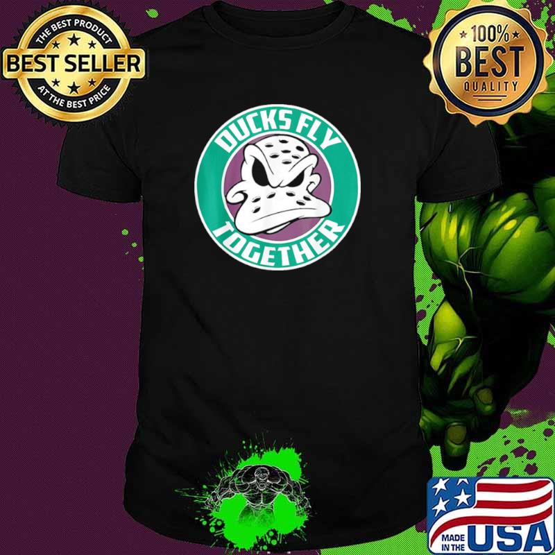 Ducks art mighty of anaheim hockey shirt