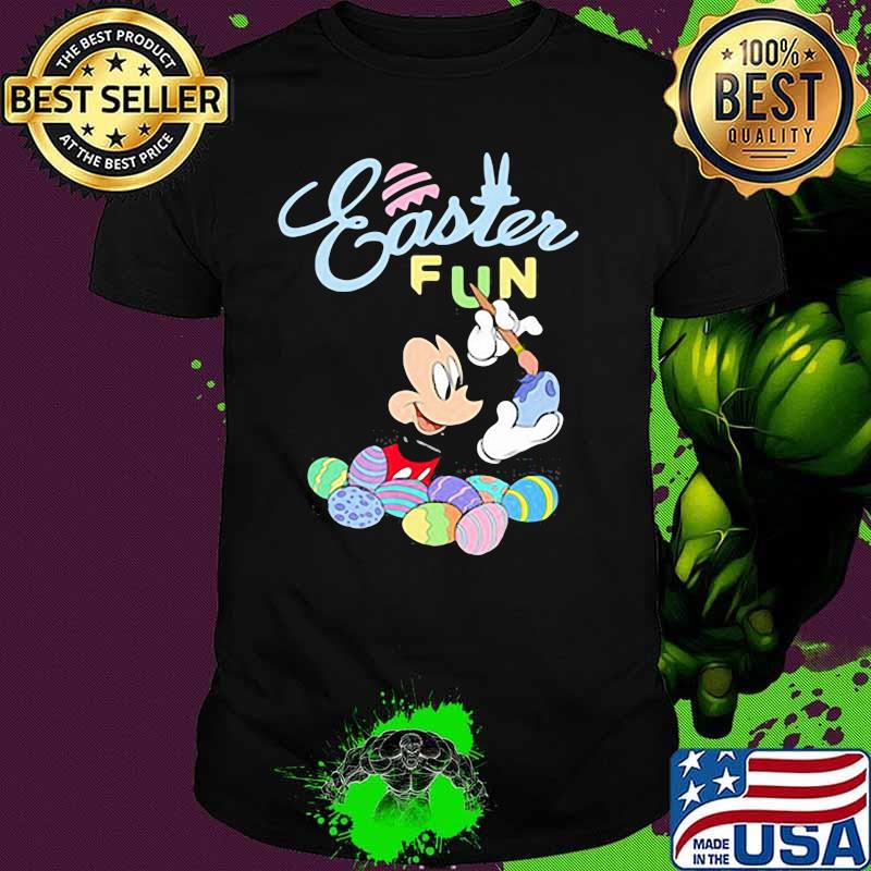Easter Fun Mickey Paint Egg Shirt