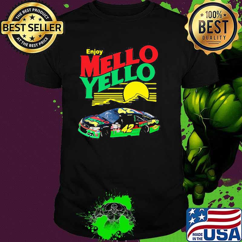 Enjoy Mello Yello Sunset Nascar Kyle Larson Shirt