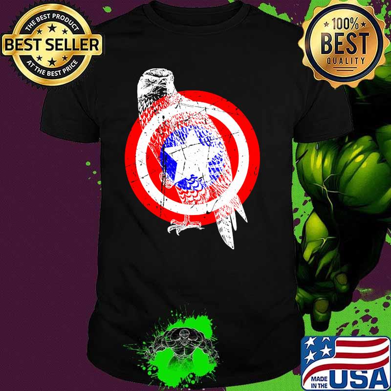 Falcon America Distressed Captain Gear Shirt