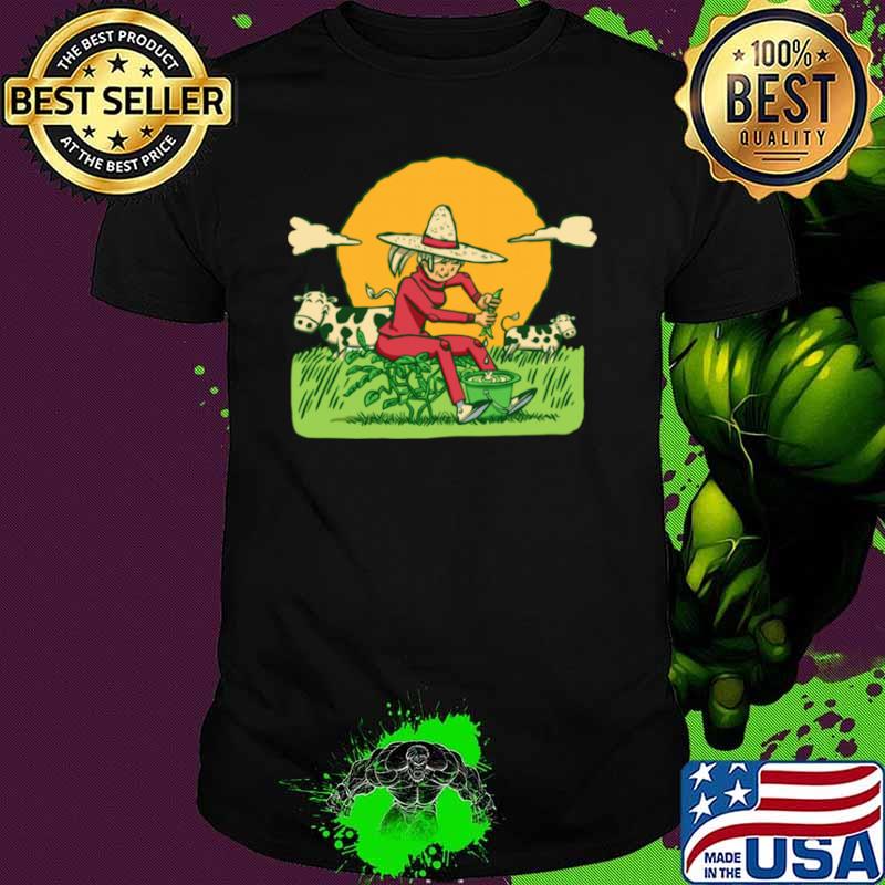 Farmer Milking Soybeans Soy Milk Shirt