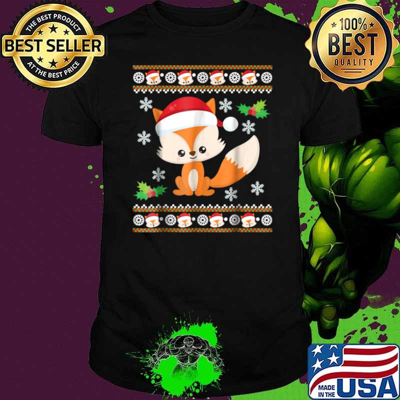 Fox Ugly Christmas Sweater Shirt