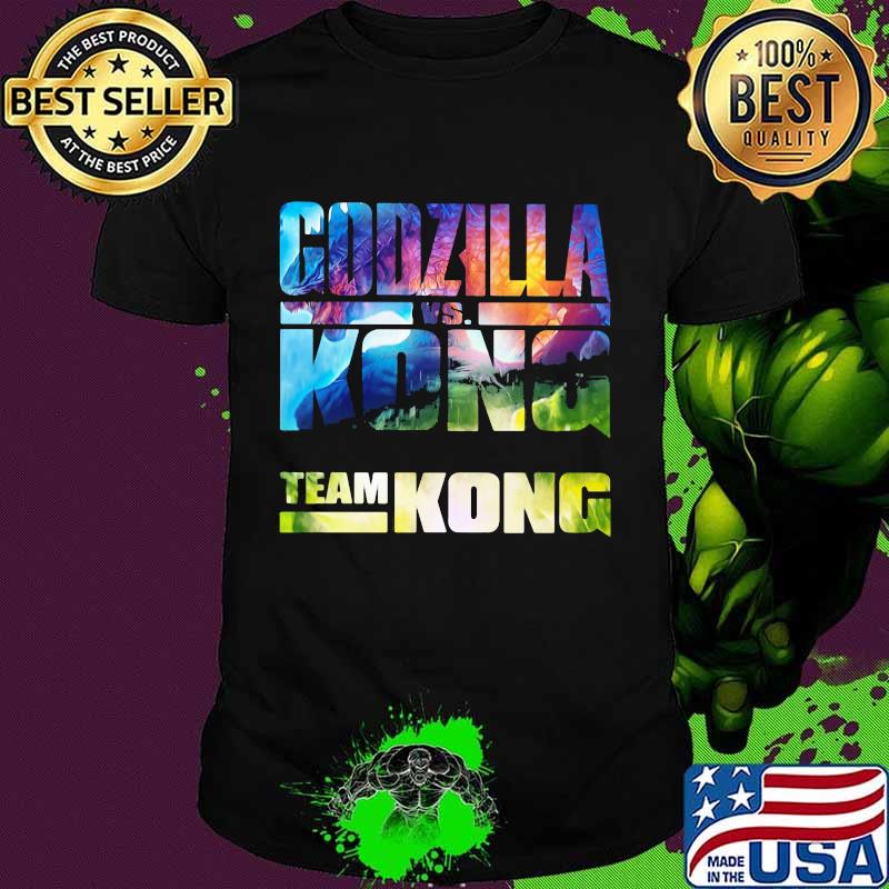 Godzilla Kong Team Kong The Monster Shirt