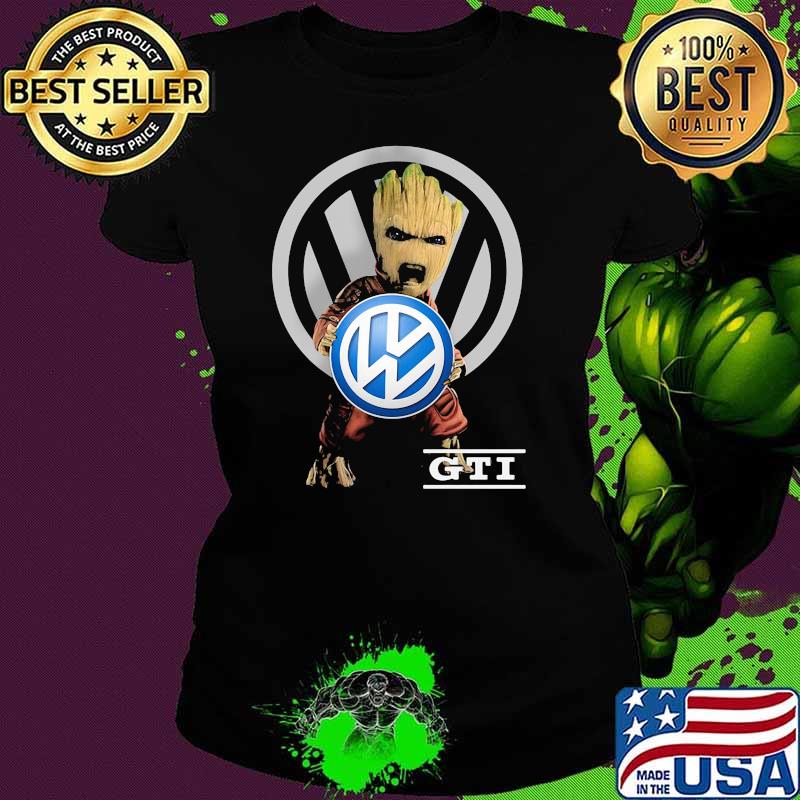 Groot With GTI Logo Shirt Ladies tee Groot With GTI Logo Shirt Ladies tee
