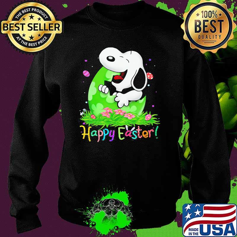 Happy Easter Snoopy Egg Shirt Sweater Happy Easter Snoopy Egg Shirt Sweater