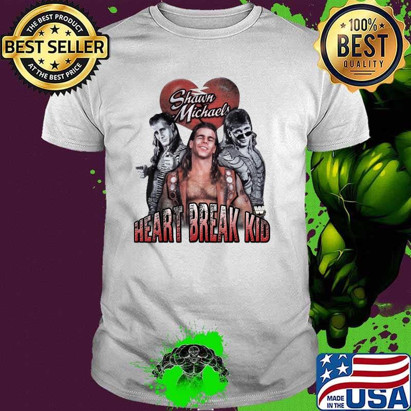 Heart Break Kid Shawn Michaels Vaporware Wrestling WOO Shirt