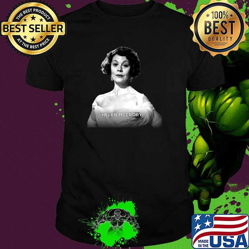 Helen Mccrory Polly Gray Rip Shirt