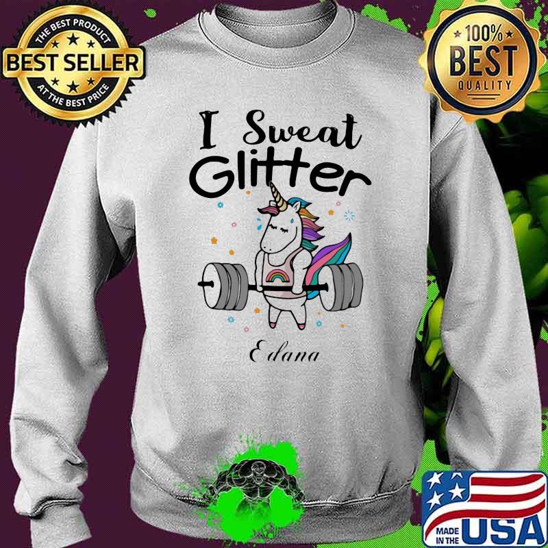 I Sweat Glitter Edana Unicorn Shirt Sweater I Sweat Glitter Edana Unicorn Shirt Sweater