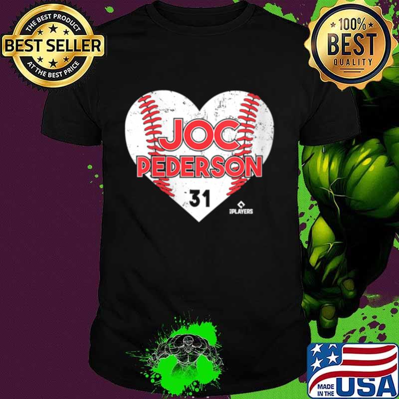 Joc Pederson Heart Baseball Apparel Shirt