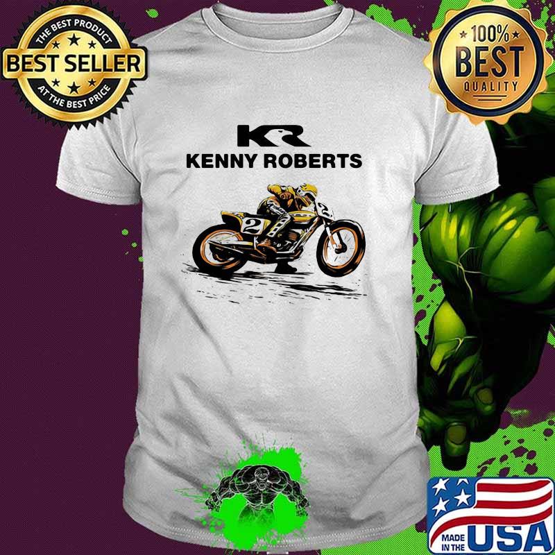 Kenny Roberts World Champion Motorcycle Shirt