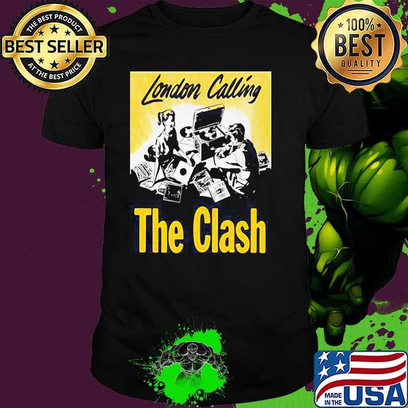 London Calling The Clash Shirt