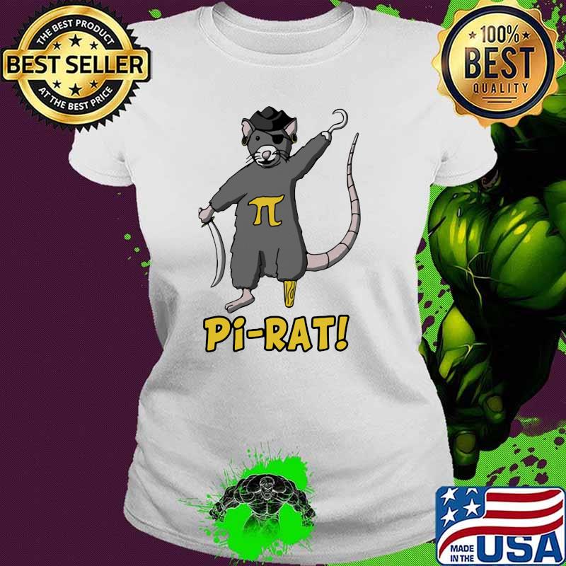 Math Teacher Pi-Rat Mouse Shirt Ladies tee Math Teacher Pi-Rat Mouse Shirt Ladies tee