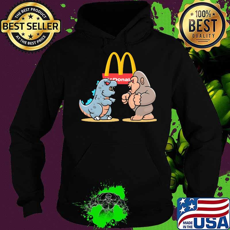 Mcdonalds Baby Kong And Baby Godzilla Shirt Hoodie Mcdonalds Baby Kong And Baby Godzilla Shirt Hoodie