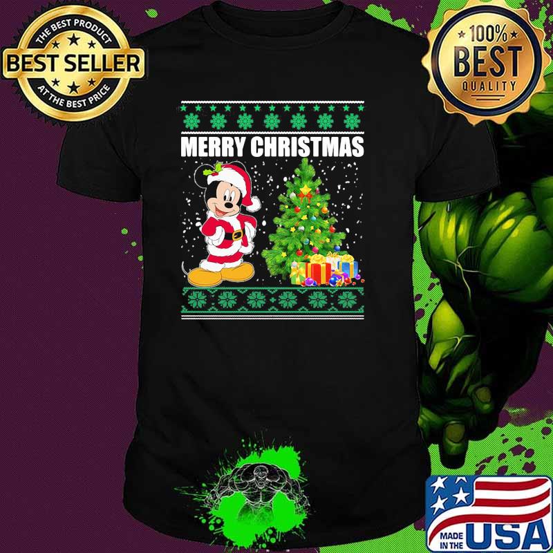 Merry Christmas Mickey Snow Shirt Merry Christmas Mickey Snow Shirt
