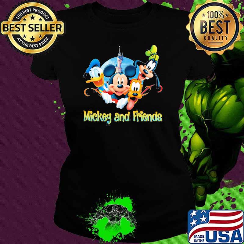 Mickey And Friends Disney Shirt Ladies tee Mickey And Friends Disney Shirt Ladies tee