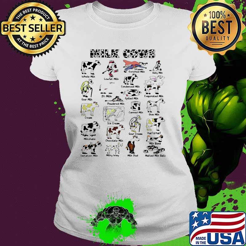 Milk Cows Shirt Ladies tee Milk Cows Shirt Ladies tee