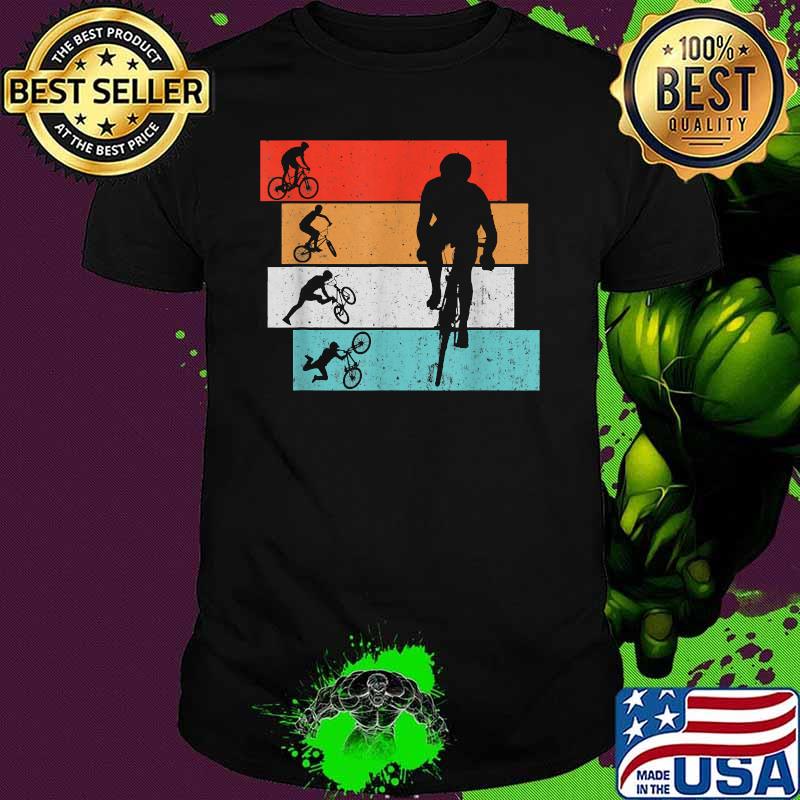 MTB MOUNTAINBIKE DOWNHILL BMX CYCLING VINTAGE RETRO BIKE vintage Shirt