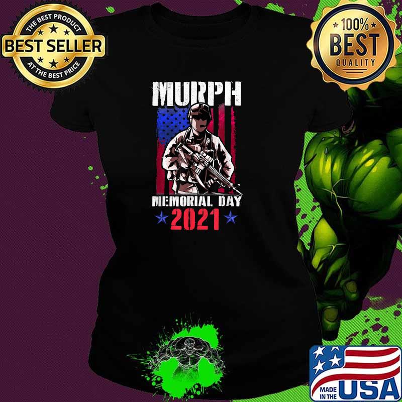Murph Memorial Day 2021 Workout Challenge American American Flag Shirt Ladies tee Murph Memorial Day 2021 Workout Challenge American American Flag Shirt Ladies tee